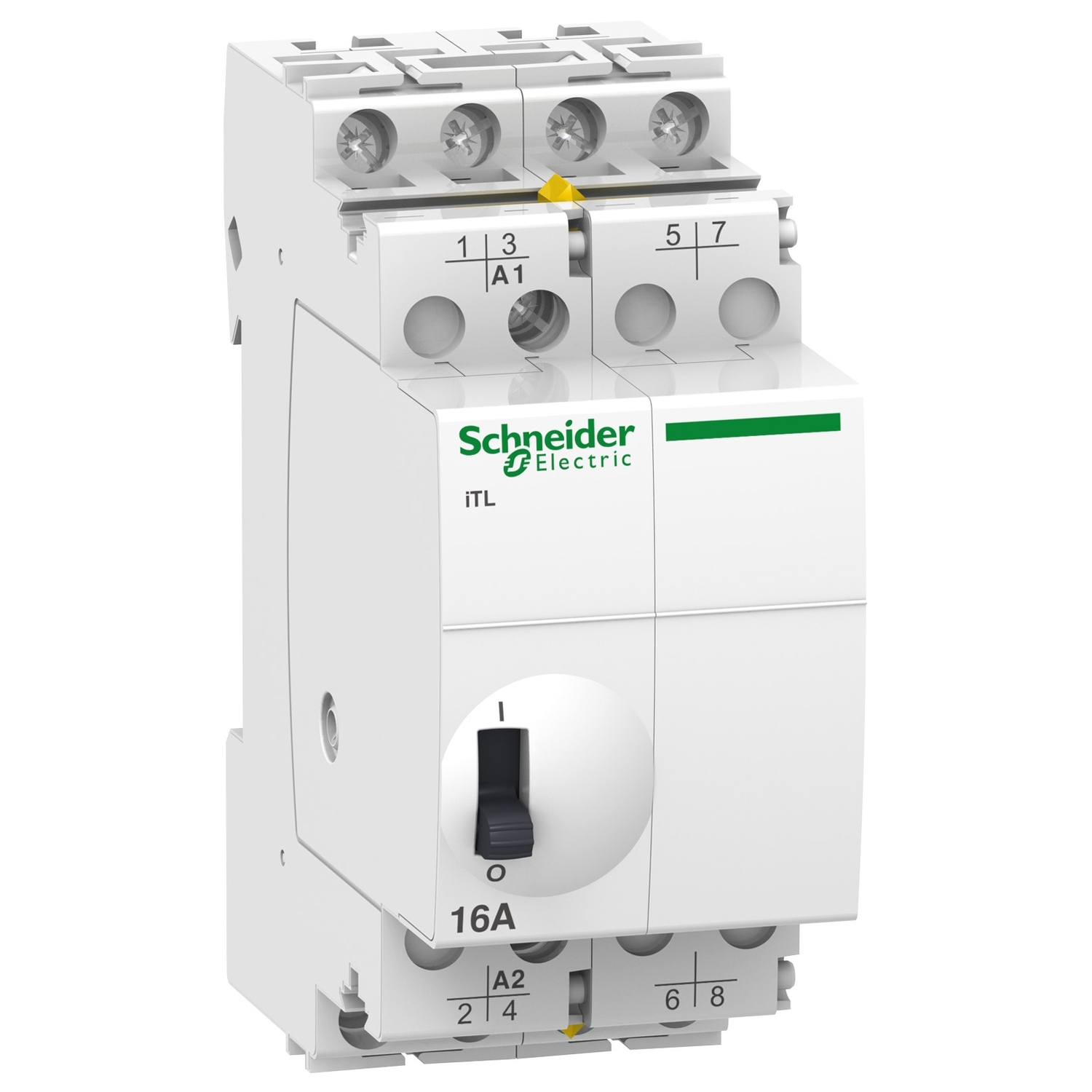 A9C30814_1 Acti9, iTL télérupteur 16A 4NO 230...240VCA 110VCC 50-60Hz – Image 1
