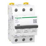 Acti9 iC60N - Disjoncteur - 3P - 40A - Courbe D - 400Vca - 6000A/10kA
