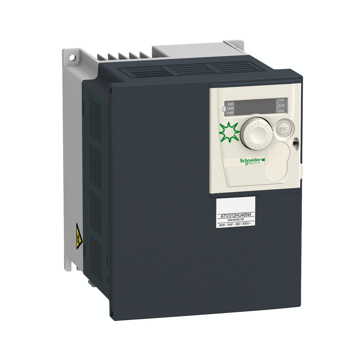 ATV312HU40N4412_1 Altivar - variateur de vitesse - 4kW - 9,2kVA - 150 W - 380..500V tri - solar – Image 1