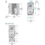 Altivar Machine - variateur - 0,37kW - 200/240V mono - compact - CEM - IP20 – Image 2