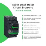 TeSys GV2L - disjoncteur moteur - 25A - 3P 3d - déclencheur magnétique – Image 3
