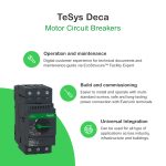 TeSys GV3 - disjoncteur moteur - 65A - 3P 3d - déclencheur Magnéto Thermique – Image 3