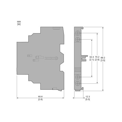 TeSys GV - contact auxiliaire - 1O+1F (défaut)