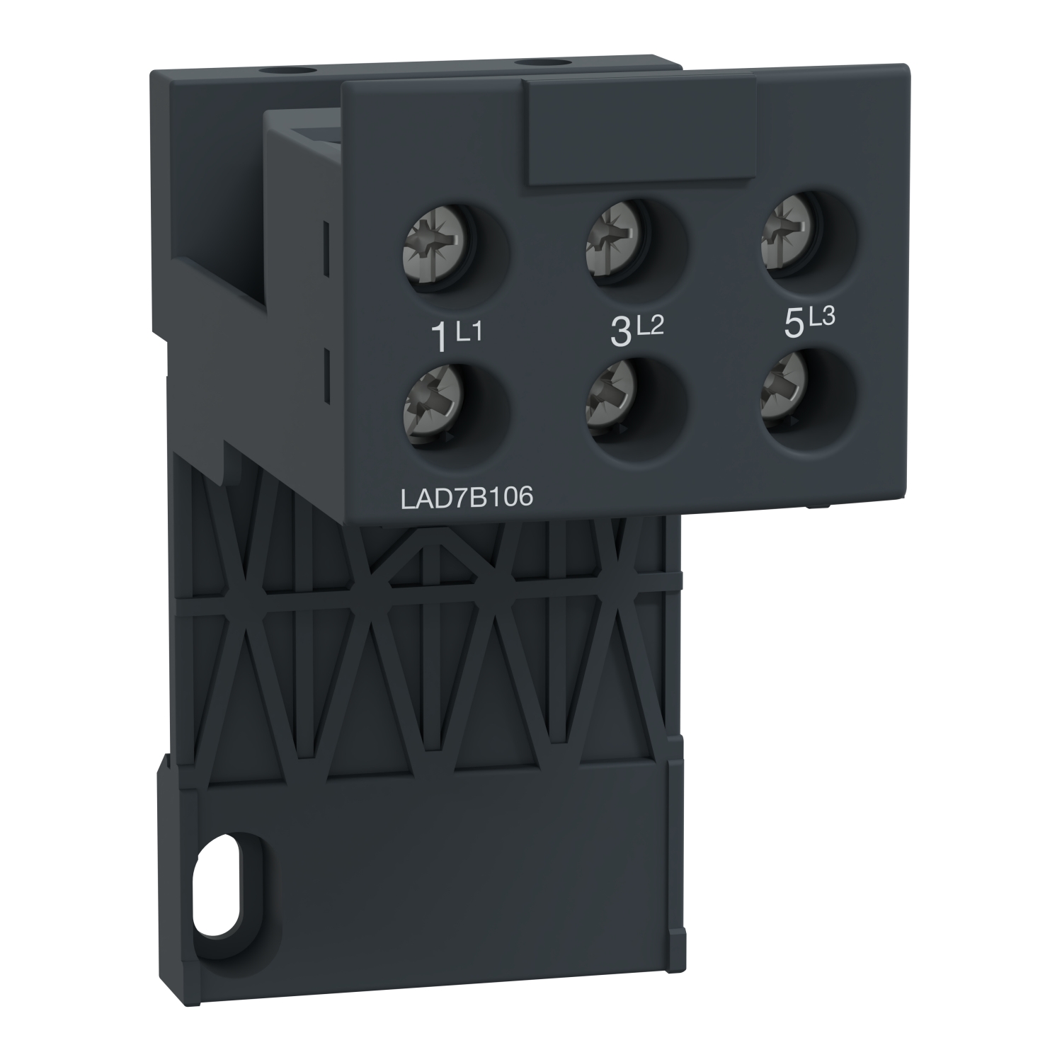 LAD7B106_1 TeSys LAD7 - bornier pour profilé 35mm - pour LRD01.35 et LR3D01..D35 – Image 1