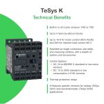 TeSys LC1K - contacteur - 3P - AC-3 440V - 9A - bobine 220..230Vca – Image 2