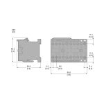 TeSys LC2K - contacteur inverseur - 3P - AC-3 440V - 6A - bobine 115Vca – Image 3