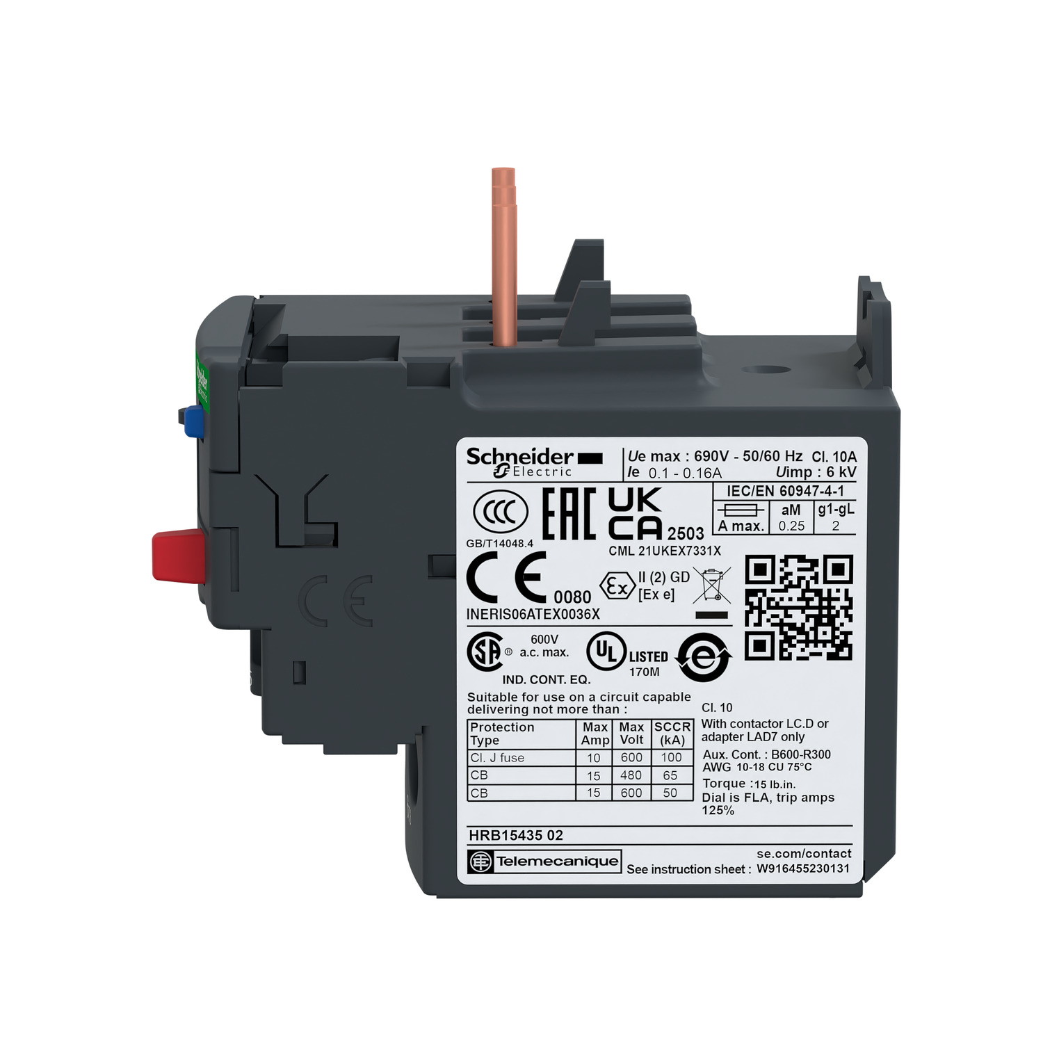 LRD32_1 TeSys LRD - relais de protection thermique - 23..32A - classe 10A – Image 1
