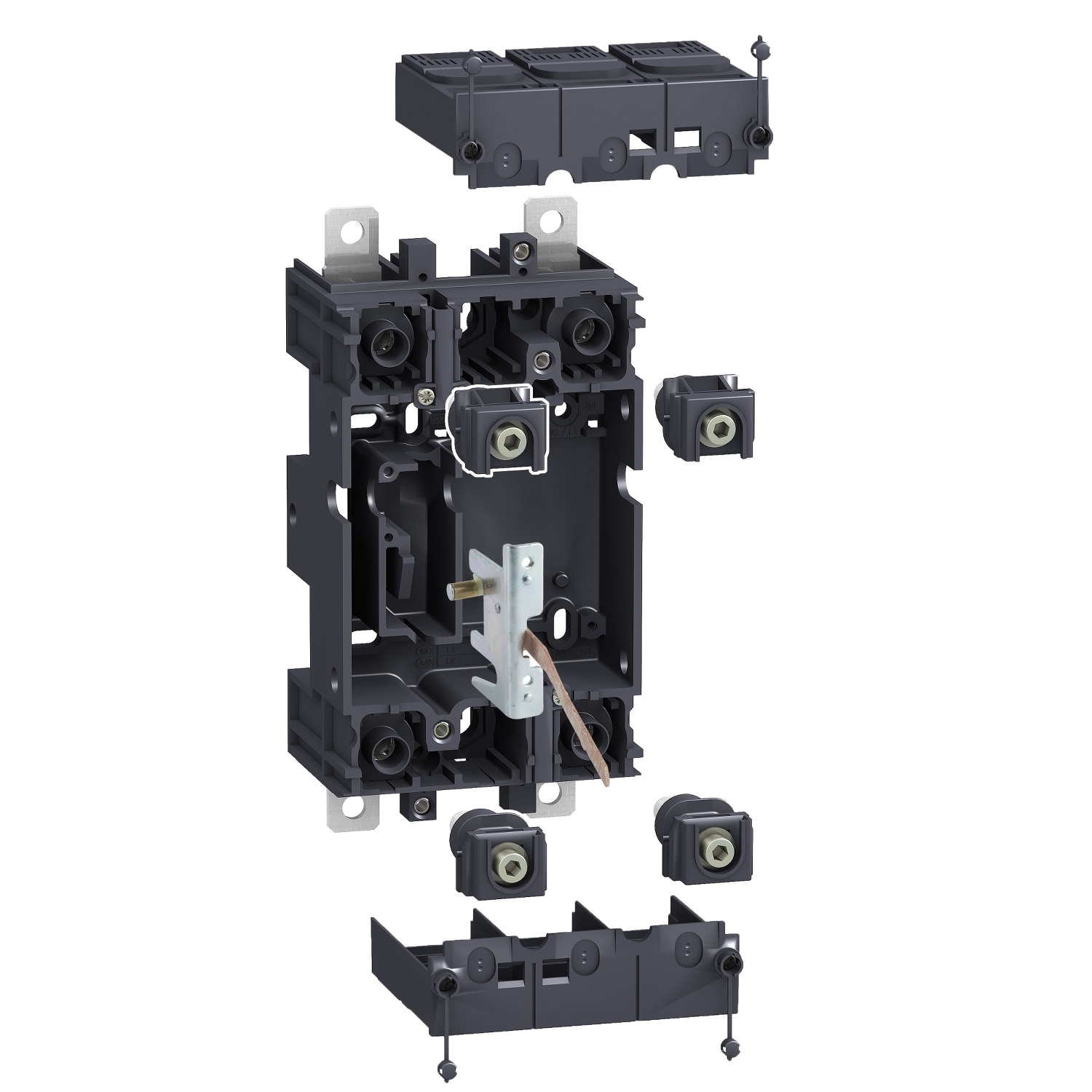 LV429288_1 ComPacT NSX - Kit débrochable sur socle - 2P - pour NSX100-250 – Image 1