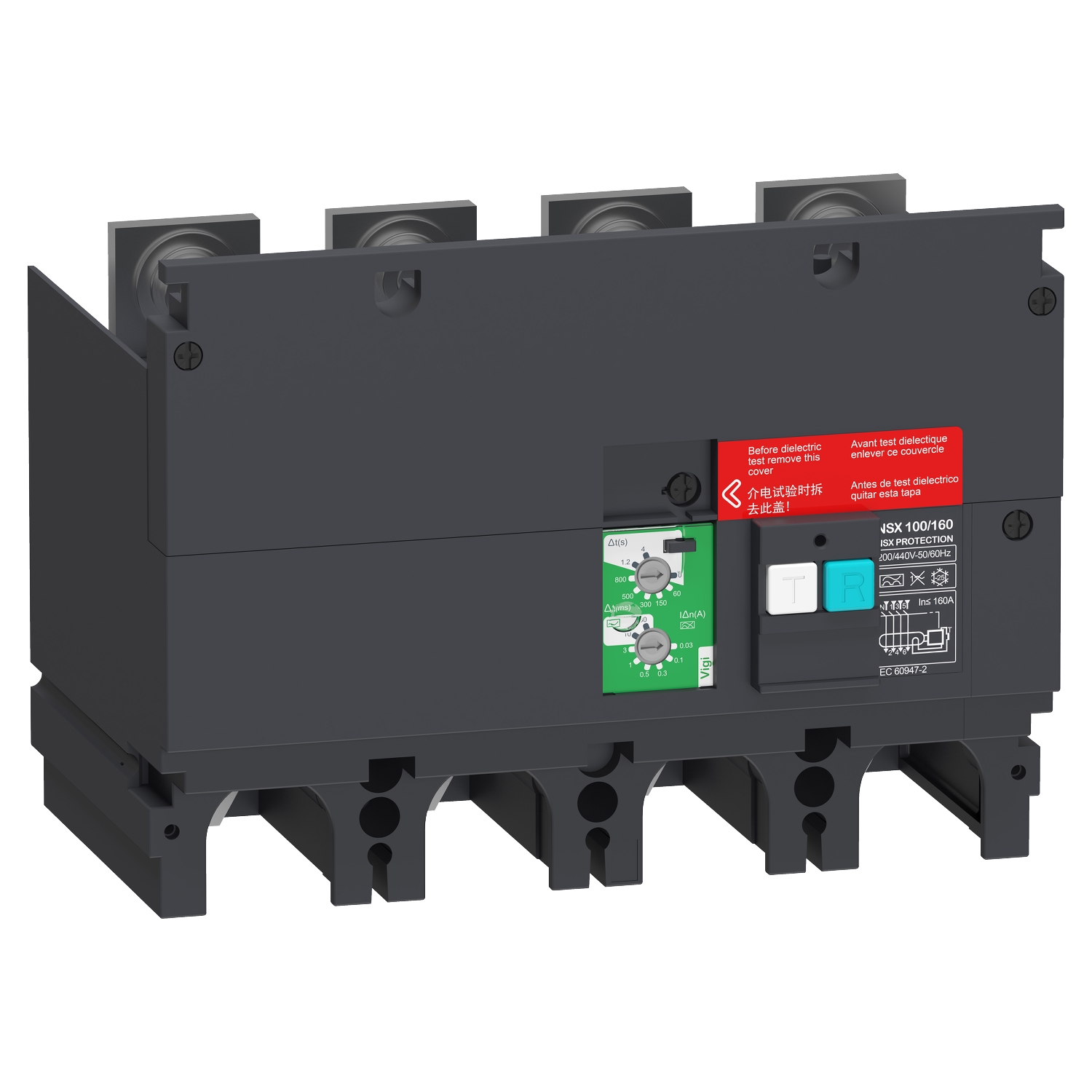 LV429489_1 ComPacT VigiPacT NSX - bloc vigi - 4P - seuil 0,03 à 30A - 200/440Vca pr NSX160 – Image 1