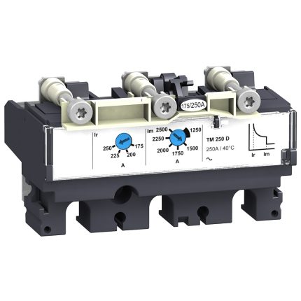 DECLENCHEUR TM160D 3P3D POUR DISJONCTEUR NSX160/250