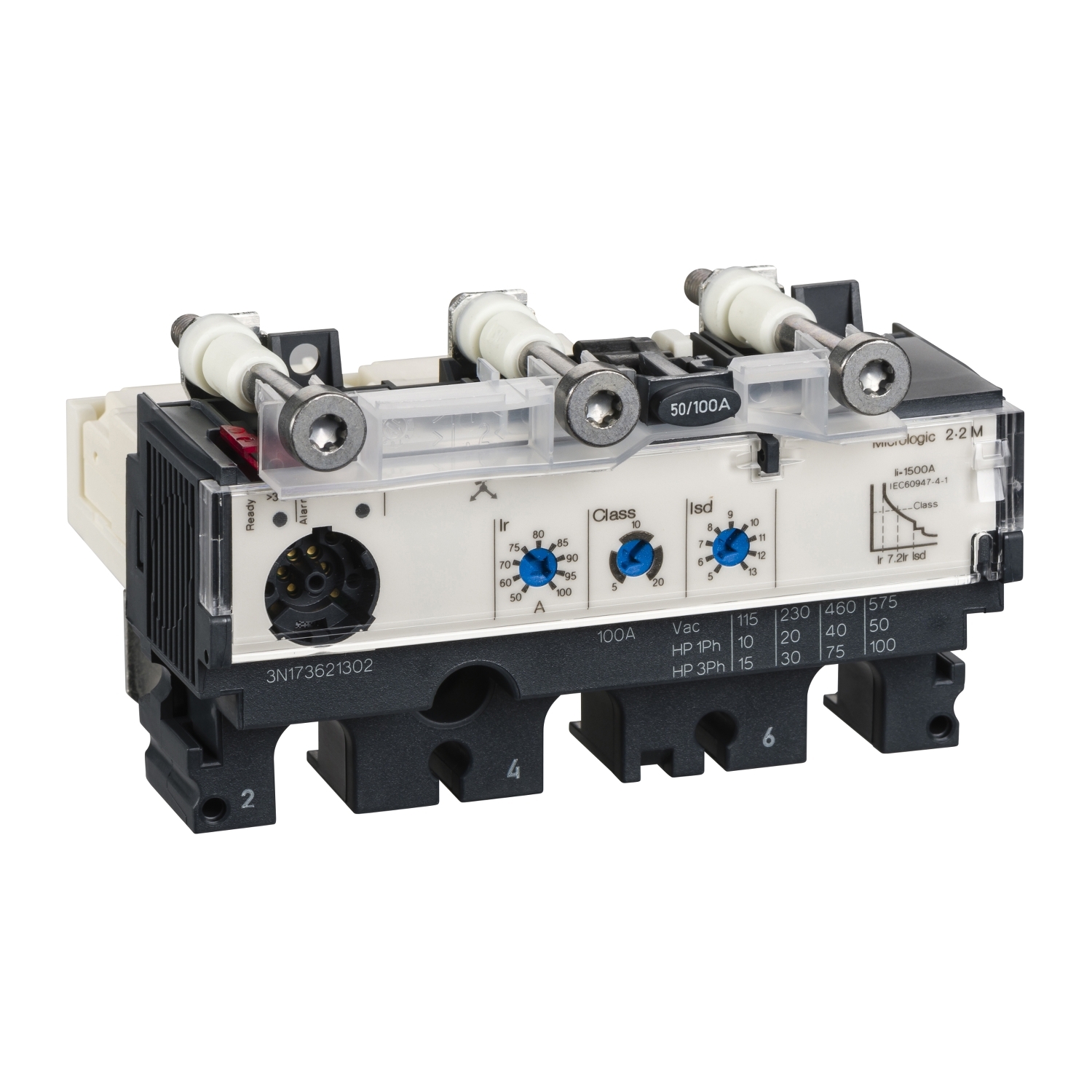 LV430520_1 Compact NSX160-250 - déclencheur micrologic 2.2 M - 150A - 3P3d – Image 1