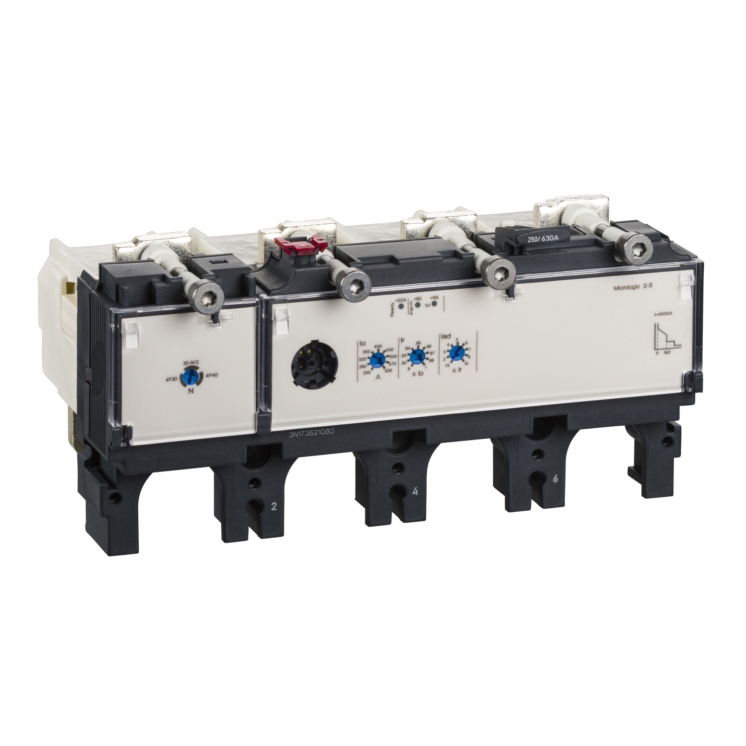 LV432084_1 Compact NSX630 - déclencheur micrologic 2.3 - 630A - 4P4d – Image 1