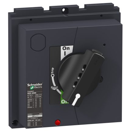 Compact NSX400-630 - commande rotative directe - standard - poignée noire