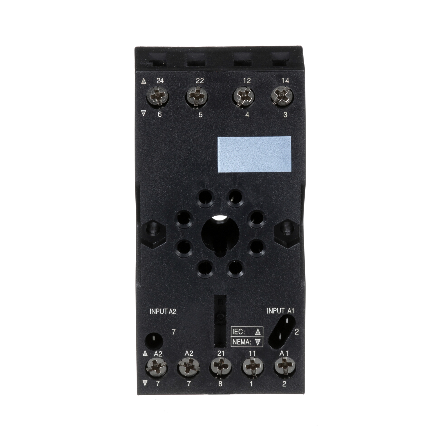 RUZC2M_1 Harmony Relay RUM - embase pour relais RUMC2 - contacts mixtes - connecteurs – Image 1
