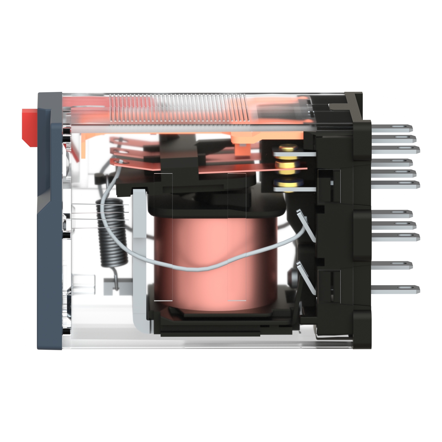 RXM3AB1P7_1 Harmony Relay RXM - relais miniature - embrochable - test - 3OF - 10A - 230VAC – Image 1