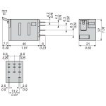Harmony Relay RXM - relais miniature - embrochable - test - 3OF - 10A - 230VAC – Image 2