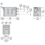 Harmony Relay RXM - relais miniature - embrochable - test - 4OF - 6A - 24VDC – Image 2