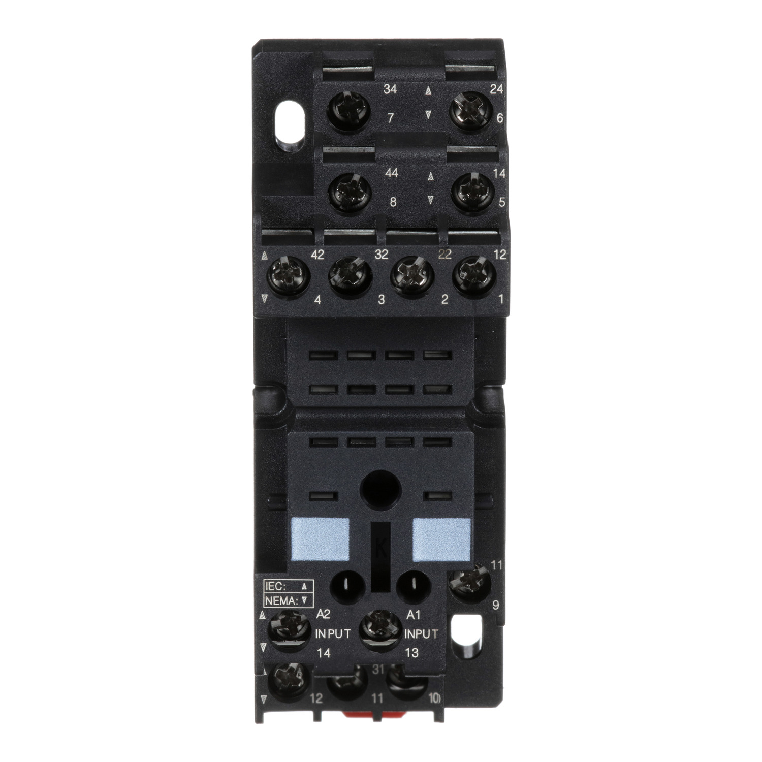 RXZE2M114_1 Harmony Relay RXM - embase contacts mixés - racc bornes à vis – Image 1