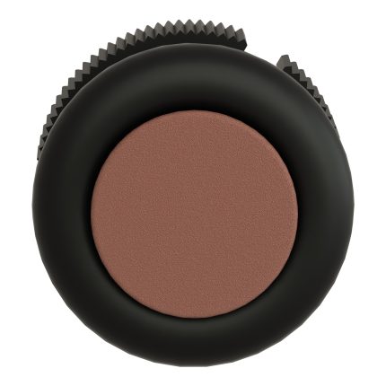 Harmony XACA - tête ronde pour bouton poussoir à impulsion - marron