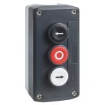 Harmony boite - 3 boutons poussoirs Ø22 - blanc /rouge /noir – Image 10
