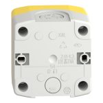 Harmony XAL - boite jaune arrêt urgence rouge - pousser tourner - 1F+1O - Ø40 – Image 9