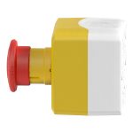 Harmony XAL - boite jaune arrêt urgence rouge - pousser tourner - 2O - Ø40 – Image 9