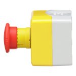 Harmony XAL - boite jaune arrêt urgence rouge - pousser tourner - 1O - Ø40 – Image 5