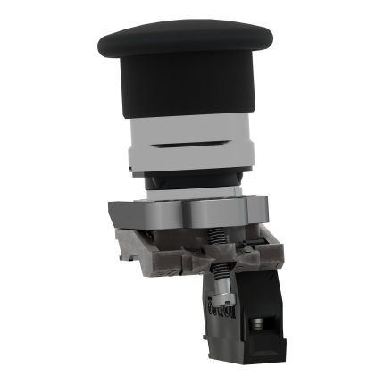 Harmony XB4 - bouton poussoir à impulsion - coup de poing Ø40 - noir - 1F - vis