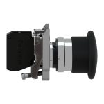 Harmony XB4 - bouton poussoir à impulsion - coup de poing Ø40 - noir - 1F - vis – Image 7