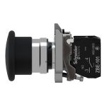 Harmony XB4 - bouton poussoir à impulsion - coup de poing Ø40 - noir - 1F - vis – Image 9
