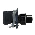 Harmony XB4 - bouton tournant manette - Ø22 - 2 pos fix - noir - 1F - vis étrier – Image 6