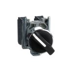 Harmony XB4 - bouton tournant manette - Ø22 - 2 pos fix - noir - 1O+1F - vis étr – Image 10