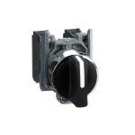Harmony XB4 - bouton tournant manette - Ø22 - 3 pos fix - noir - 2F - vis étrier – Image 9