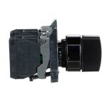 Harmony XB4 - bouton tournant à manette - Ø22 - 3 pos rap C - noir - 2F - vis – Image 7