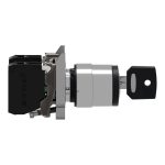 Harmony XB4 - bouton à clé 455 - Ø22 - 3 pos fix - retr C - 2F - vis étrier – Image 5