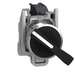 Harmony XB4 - bouton tournant à crosse - Ø22 - 3 pos fix - noir - 2F - vis étr – Image 10