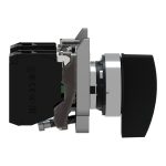 Harmony XB4 - bouton tournant à crosse - Ø22 - 3 pos fix - noir - 2F - vis étr – Image 7