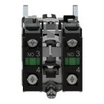Harmony XB4 - bouton tournant à crosse - Ø22 - 3 pos fix - noir - 2F - vis étr – Image 9