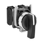 Harmony XB4 - bouton tournant à crosse - Ø22 - 3 pos rap C - noir - 2F - vis étr – Image 10