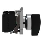 Harmony XB4 - bouton tournant à crosse - Ø22 - 3 pos rap C - noir - 2F - vis étr – Image 6