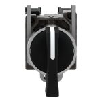 Harmony XB4 - bouton tournant à crosse - Ø22 - 3 pos rap C - noir - 2F - vis étr – Image 8