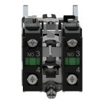 Harmony XB4 - bouton tournant à crosse - Ø22 - 3 pos rap C - noir - 2F - vis étr – Image 9
