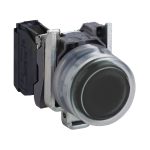 Harmony XB4 - bouton poussoir à impulsion - Ø22 - capuchonné - noir - 1F - vis – Image 10