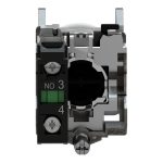 Harmony XB4 - bouton poussoir à impulsion - Ø22 - capuchonné - noir - 1F - vis – Image 8