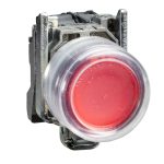Harmony XB4 - bouton poussoir à impulsion - Ø22 - capuchonné - rouge - 1O - vis – Image 10