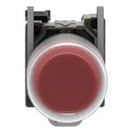 Harmony XB4 - bouton poussoir à impulsion - Ø22 - capuchonné - rouge - 1O - vis – Image 6