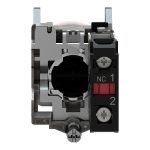 Harmony XB4 - bouton poussoir à impulsion - Ø22 - capuchonné - rouge - 1O - vis – Image 9