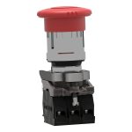 Harmony XB4 - bouton arrêt urgence - Ø40 - pousser tourn - rouge - 2O+1F - vis – Image 5
