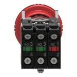 Harmony XB4 - bouton arrêt urgence - Ø40 - pousser tourn - rouge - 2O+1F - vis – Image 6