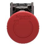 Harmony XB4 - bouton arrêt urgence - Ø40 - pousser tourn - rouge - 2O+1F - vis – Image 8